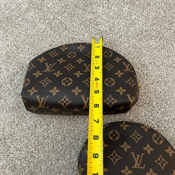 BACK IN STOCK!! NEW SET OF 4 DESIGNER INSPIRED MAKEUP BAGS COSMETIC BAGS POUCHES - Picture 9 of 16